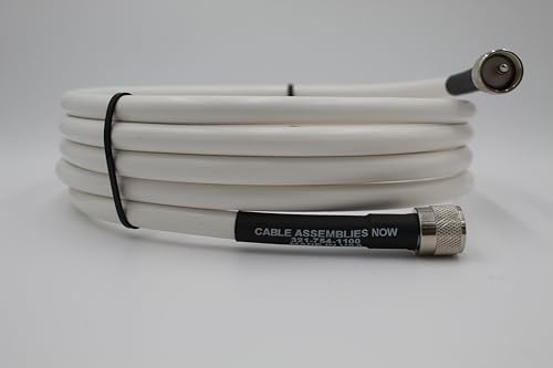 Câble coaxial LMR400 faible perte UHF mâle résout les pertes de signal