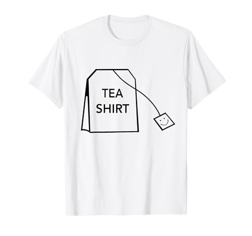 Tea Shirt Funny Tea Bag Icon Tea Drinking Lovers T-Shirt