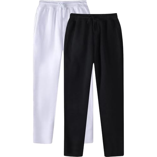 Jogging baggy homme décontracté pour le sport et les loisirs en lot de 2 pantalons larges