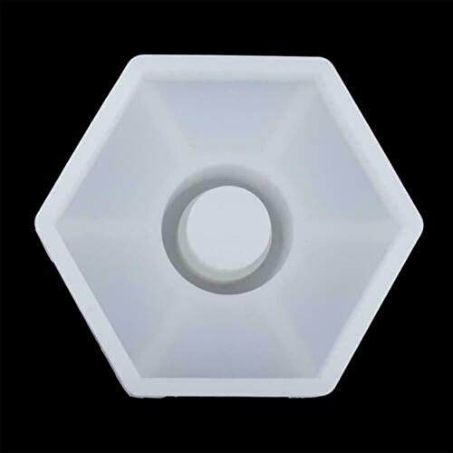 GHHG Siliconen Mallen Epoxyhars Mallen Gietvormen voor Zeshoekige kandelaars voor Hars Ambachten Ambachten - Image 5