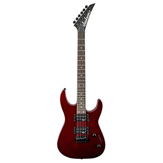 Jackson JS12 Dinky Electric Guitar - Metallic Red