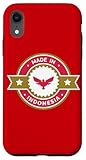 Photo Gallery logo "made in indonesia" con garuda rosso custodia per iphone xr Photo Gallery logo "made in indonesia" con garuda rosso custodia per iphone xr