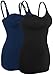 iloveSIA Schwangerschafts-Top Still-Tops Damen Blau+Schwarz Dessous Maternity Still Tshirt stillbustier,M
