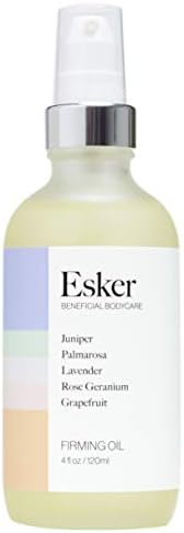 ESKER Beauty Firming Body Oil | (4 oz) | Plant-Based Serum Firms and Tightens Skin | Clean Beauty