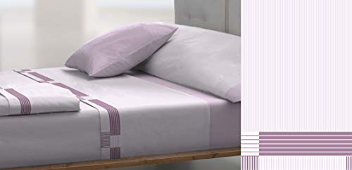 Tolrá Juego de Sábanas Compuesto por 3 Piezas, Estampado sobre una Base de Tejido 100% algodón,...