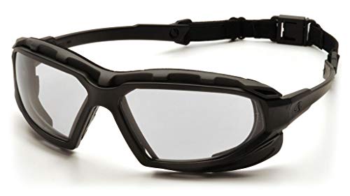 Lunettes de sécurité lot de 12 avec verres transparents et monture noire pour bricolage