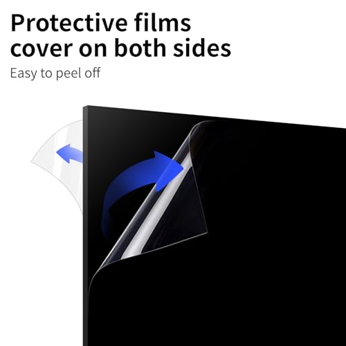 Image of Art3d (2 Pack) 1 /8 inch Thick Plexiglass Sheets in Black - 12 inchx16 inch Acrylic Sheets for Art Design,Craft Projects, Signs, DIY in Home, Wedding, Festival,Party,Office