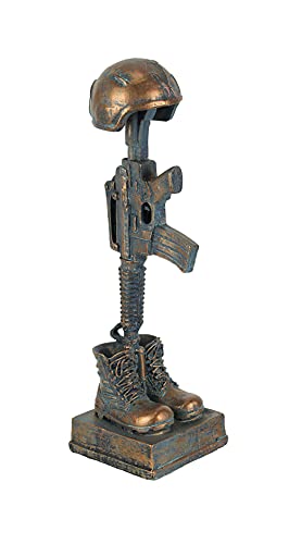 Soldier Battle Cross Statue