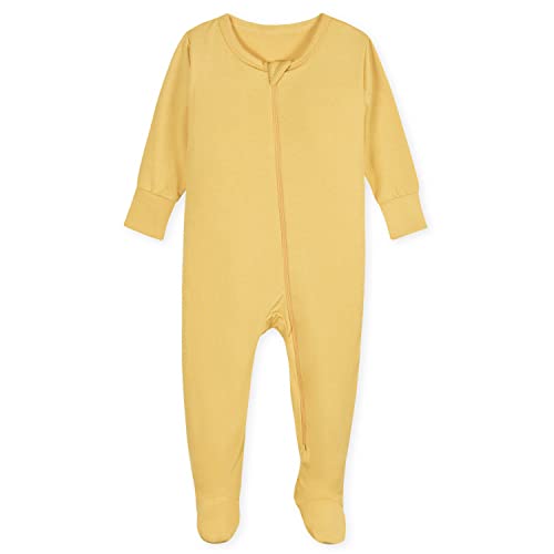 Image of Gerber unisex-baby Toddler Buttery-soft Snug Fit Footed Pajamas With Viscose Made With Eucalyptus