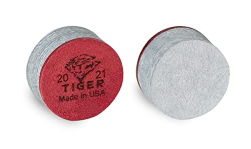 Tiger Laminated Billiard Cue Tip - 13 Or 14 Mm (Soft 13 Mm) #TOP3