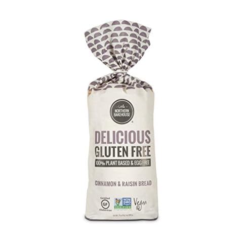 Little Northern Bakehouse Gluten Free Sliced Cinnamon Raisin Bread 17 ounce (Pack of 6) Cover