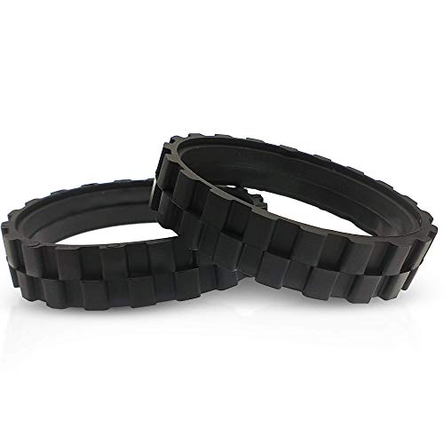 NEUMÁTICOS Ruedas para IROBOT ROOMBA Series 500, 600, 700, 800 Y 900 (Pack 2 Unidades) Fabricado en España Antideslizante, Gran adherencia y fácil Montaje