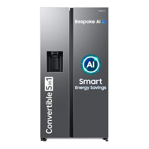Samsung 633 L, 3 Star, Frost Free, Double Door, Convertible