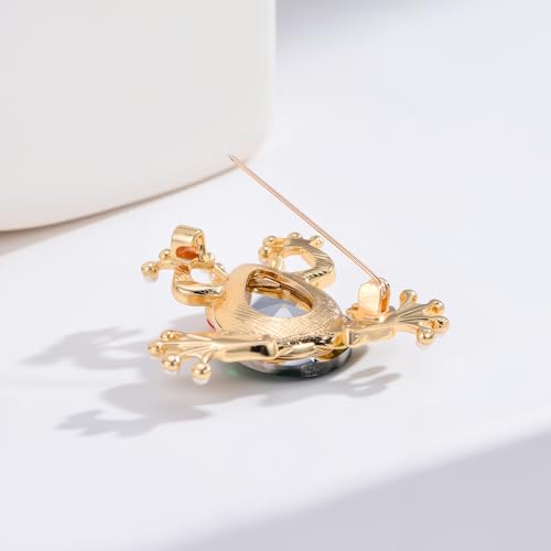 Image of Cute Animal Brooch Pins, Animal Theme Brooches Accessories for Clothes, Birthday Christmas Gift for Women