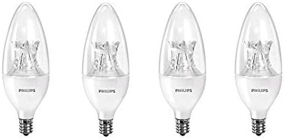 Philips LED Dimmable Soft White Light Bulb with Warm Glow Effect