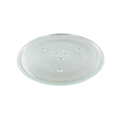 Paxanpax PSA005 Microwave Turntable Glass Plate with 6 Fixers (288mm), Clear