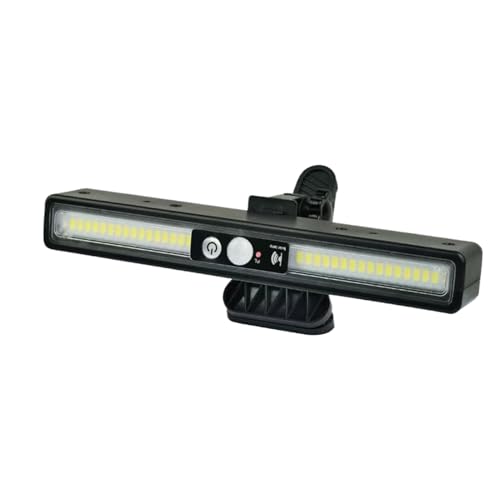 Genérico Luces solares al aire libre | Lámpara impermeable con detector de movimiento - Clip ajustable e iluminación solar | Para pared callejón noche camping casa jardín balcón terraza césped