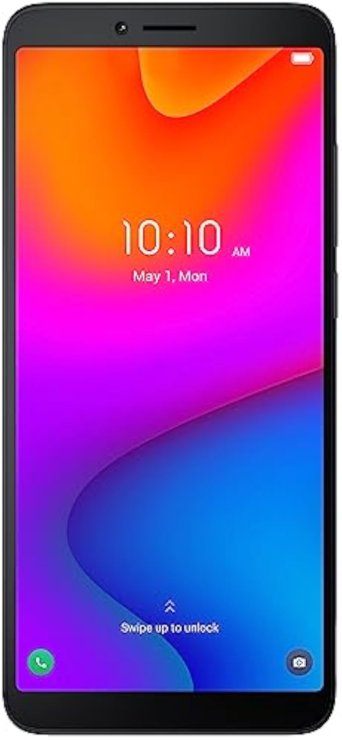 TCL ION V |2023| Cell Phone with 6.0" HD+ Display, 3+32GB Unlocked Phone, 3000mAh Battery, Android 13 Smartphone, Single SIM, US Version, Space Black