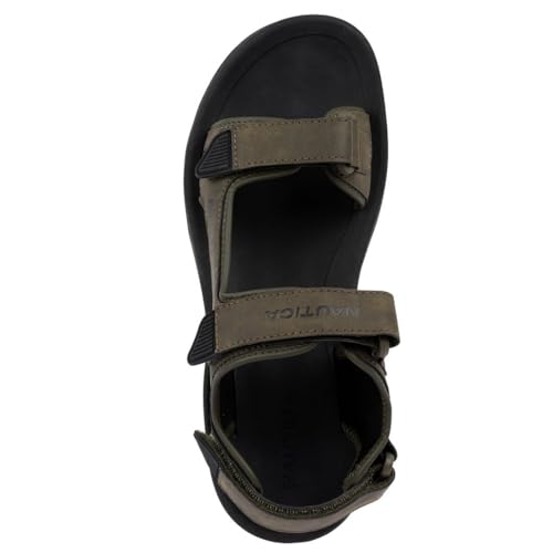 Image of Nautica Men's Athletic Sport Sandals - Adjustable Strap, Comfortable Open-Toe Hiking & Walking Sandals with Cushioned Sole