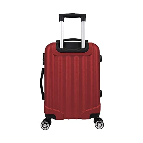 Mala de Bordo ABS 4 Rodas Adventure Fortt Vermelha - MAB01-VR