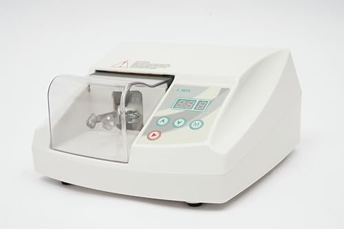 35W 110V High Speed Digital Amalgamator Amalgam Dental Digital Amalgamator Dentist for Mixed with Safety Lid,Amalgam Capsules Blender Mixer, Memory Function