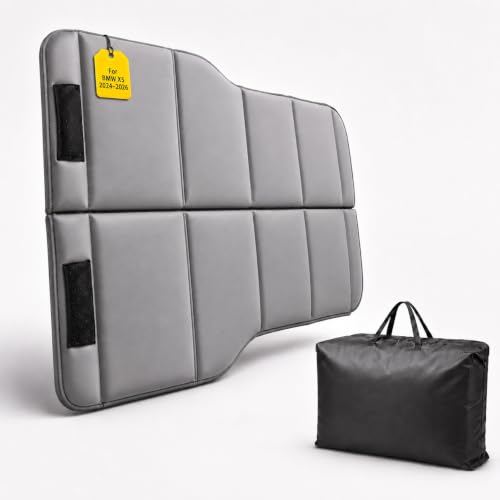 Image of Car Mattress for 2024-2026 BMW X5, Upgraded Non-Inflatable Thickened Foam SUV Car Camping Mattress, Foldable Trunk Sleeping Pad Car Bed Mattress for Road Trips Camping Travel