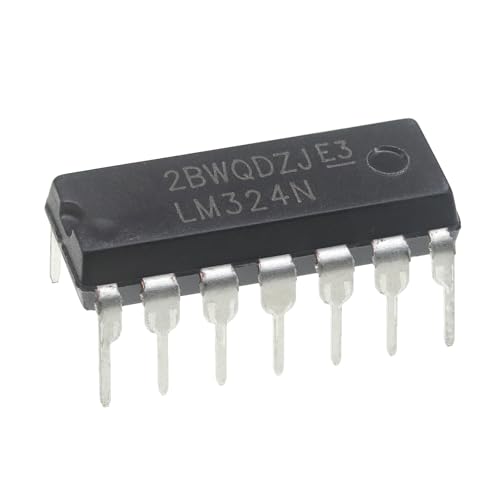 Lm324n lm324 amplificatore operazionale quadruplo a bassa potenza ic per il progetto fai da te dip-14 14 pin