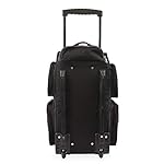 Fila 22" Lightweight Carry On Rolling Duffel Bag, Black, One Size - Image 4