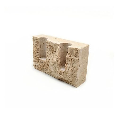 Phinilux MBCH-YT-ZZD Marble Taper Candle Holder,Travertine Stone Candlestick Holder cover