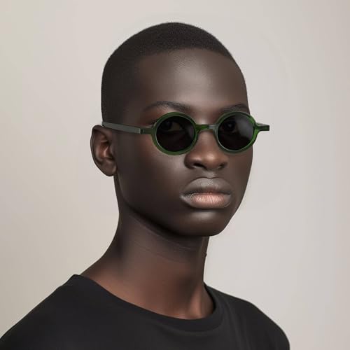 LONDON MOLE® Moley sunglasses | Cool round shaped glasses | Men’s Women’s Unisex | Spring hinges4