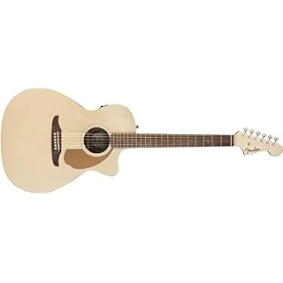 Fender Guitare Newporter. Guitar champagne - Les Beatles, Paul McCartney, John Lennon, RIngo Starr, George Harrison