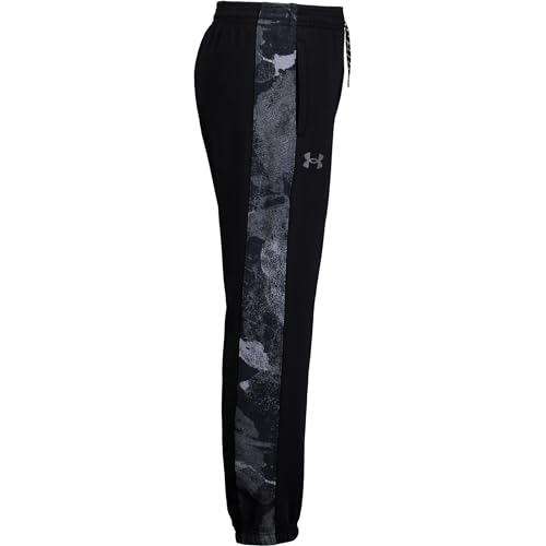 Under Armour Boys' Joggers, Sweatpants with Camo Stripe & Drawstring Closure2
