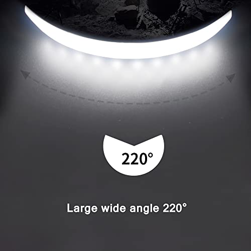 Faro delantero LED recargable de 2000 lúmenes resistente al agua para correr 5