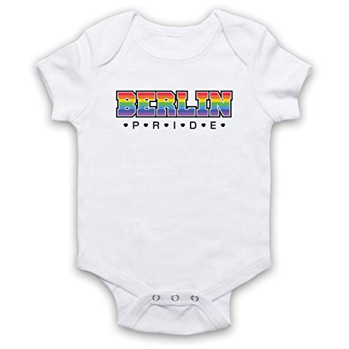 Barboteuse bébé Berlin Pride le cadeau de naissance gay chaleureux