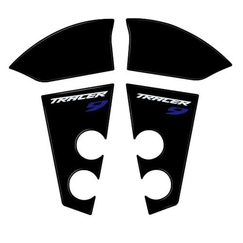Autocollants latéraux pour réservoir de moto Tracer 9 GT anti rayures genoux