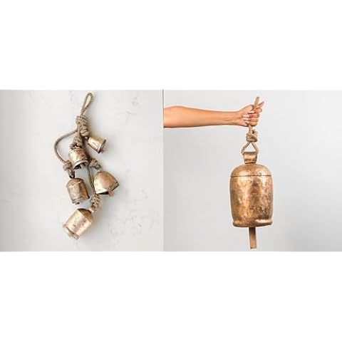 LIMBAD Handmade Iron Bell Hanging Chime Cover