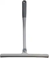 Rodo Limpa Vidro Espelho Silicone Raspador Da Limpeza 360° (Cinza)