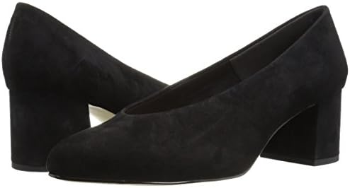 Bella Vita Women's Jensen Dress Pump, Black Suede, 11 N US | Image 6