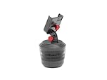 WeatherTech CupFone, Universal Cup Holder Phone Mount for Cars – Adjustable & Secure Fit with Open Access for Charging – Compatible with iPhone, Android (Red Billet Knobs)