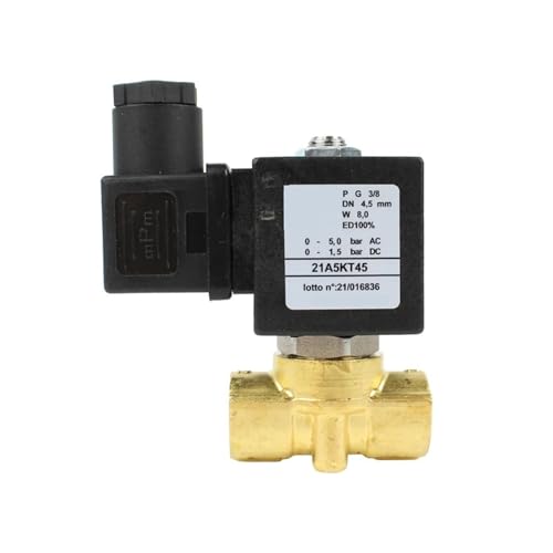 Électrovanne en laiton 3/8 DN10 NF vanne eau air AC110V 21A5KB45 - 2