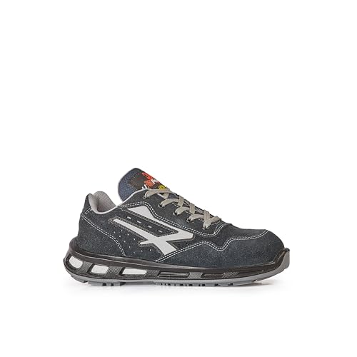 Baskets de sécurité basses Upower S1P SRC pointure 38 bleu et gris - 6