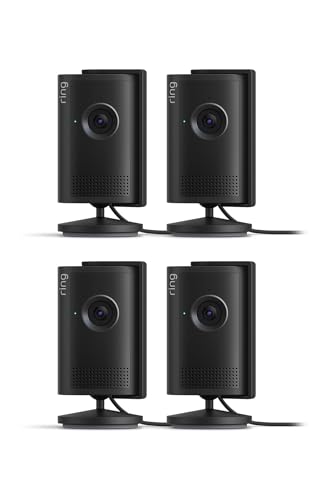 Ring videocamera interna Plus (Indoor Camera Plus, ultimo modello) | Videocamera plug-in | Retinal 2K, zoom 4x, copriobiettivo manuale | Prova gratuita di 30 giorni del piano d'abbonamento Ring