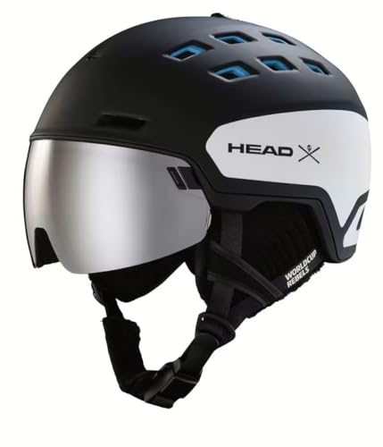 Norma: EN 1077:2007 classe B HEAD CASCO SCI CON VISIERA 323433 RADAR VISOR WCR (60-63 -- XL-X)