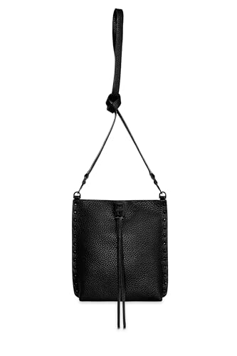 REBECCA MINKOFF Darren N/S Crossbody, Black Shellac Hardware