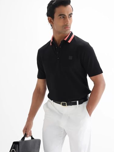 Image of Rare Rabbit Regular fit Plain Polo