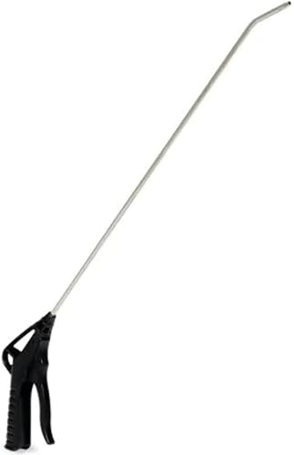 Vacula VAC72-020-1260 Black Star 20 Pistola de soplado de flujo completo con tubo doblado de 20 pulgadas (pistola de soplado de flujo completo