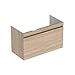 Produktbild Keramag Geberit Renova Plan Waschtischunterschrank für Waschtisch, schmaler Rand mit 1 Schublade, 98,8x58,5x47,3cm, Eiche, 869503000