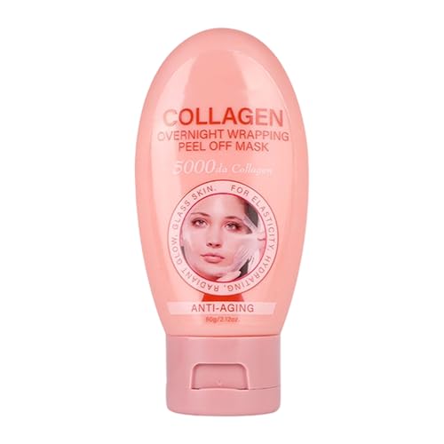 Maschera Viso Peeling | Maschera Peel-Off Effetto Lifting Rassodante - 60g Trattamento Viso Idratante Per Cura Della Pelle Con Effetto Rassodante Emolliente Illuminante Liftante E Purificante Dei Pori