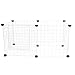 Balacoo 1 Set pet Fence cat playpen Chinchilla Puppy Play Dog Panels Indoor Puppy Fence Indoor Dog Exercise pens Metal Wire playpen cat cage Indoor Puppy Panels Small pet Rabbit Iron Wire