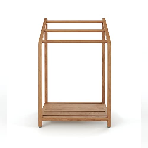 The Original Sula Versatile Teak Towel Rack #TOP2